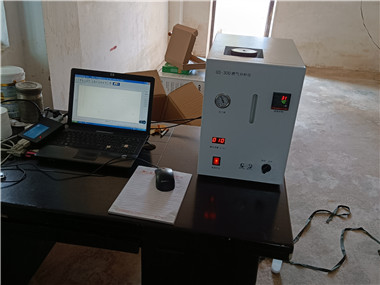 液化气站液化气分析仪-现场调试